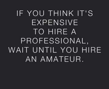 hire a professional