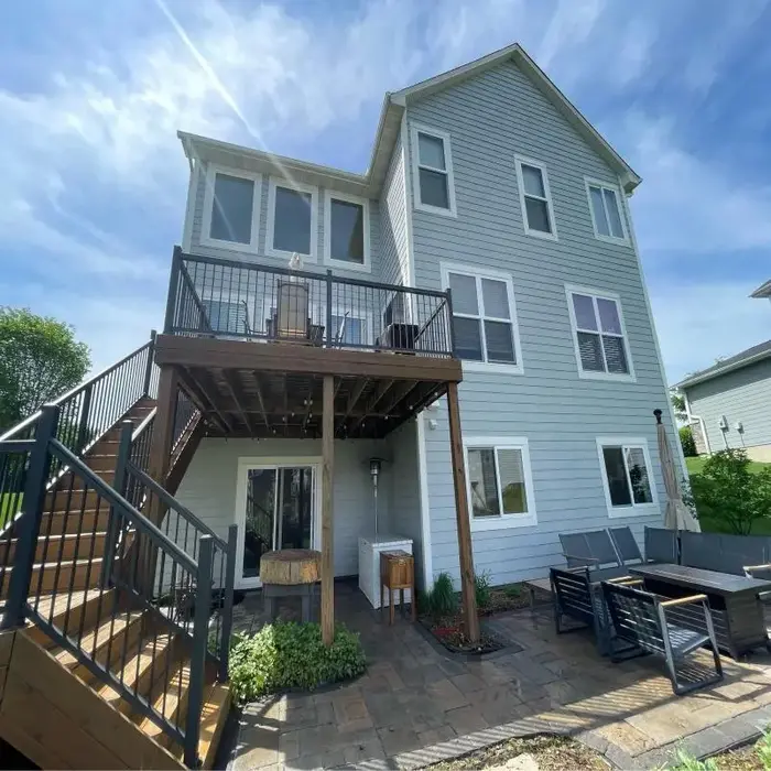 Power washing project in Excelsior, MN